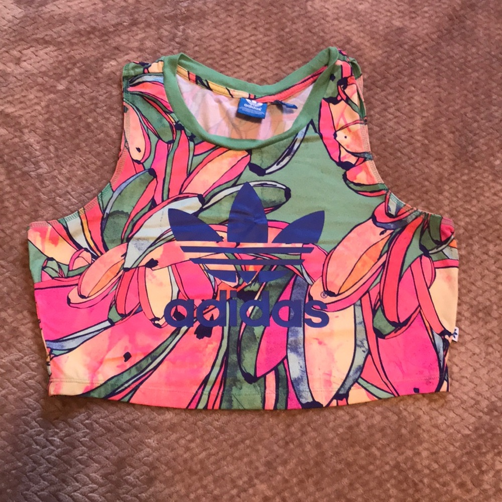 adidas crop top